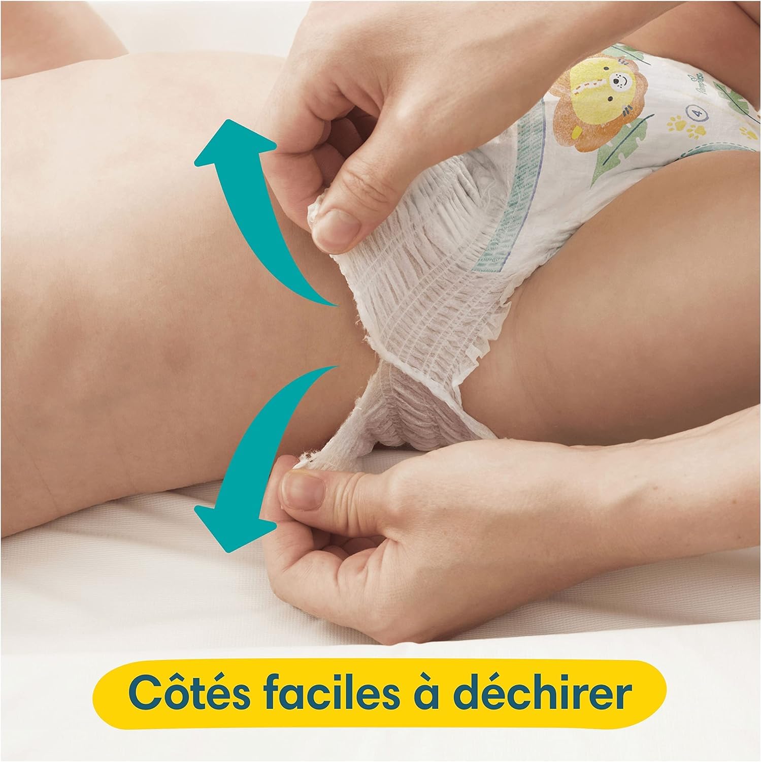 PAMPERS PANTS TAILLE 7 BABY-DRY COUCHES-CULOTTES 116 COUCHES (+17 KG)