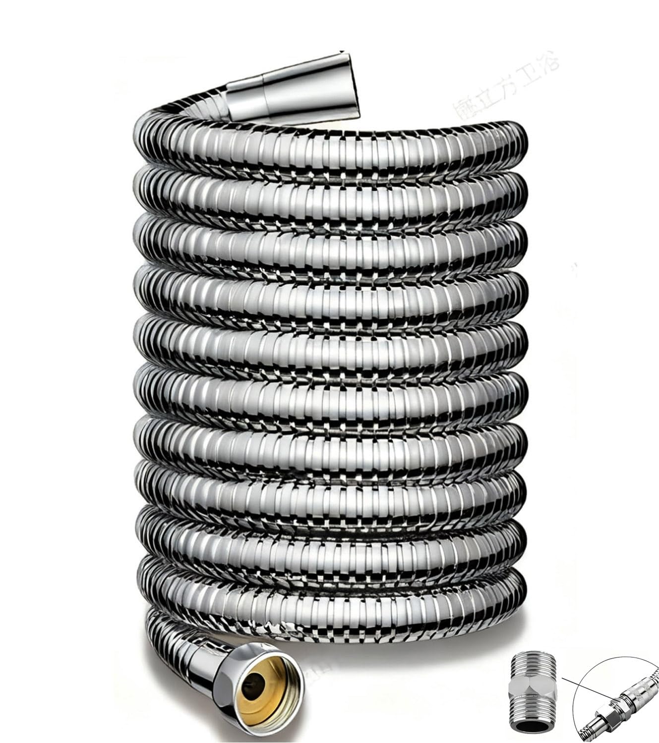 Aoicxb One Color 1M 1.5M 2M 3M 4M 5M 10M Shower Hose, Extra Long Shower Hose, Bathroom Accessories, Send Matching Bathroom Accessories(10M/32.81Ft)