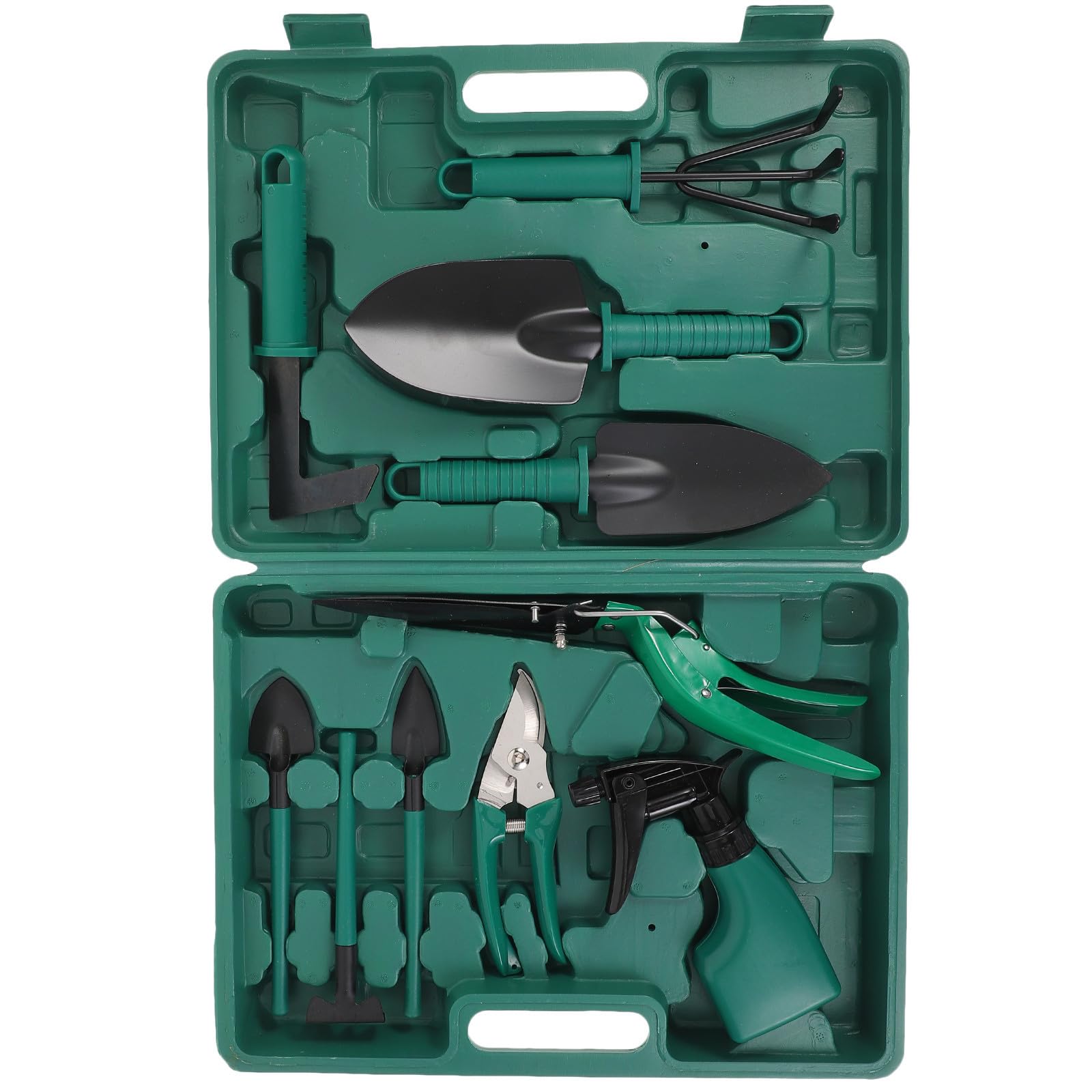 Gartengeräte mit Aufbewahrungskoffer für Gartenarbeit
