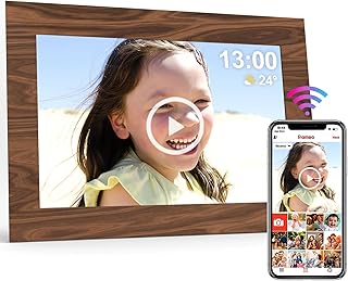 UCMDA Digital Photo Frame - 10 Inch Smart WiFi Cloud Digital Picture Frame with HD 1280x800 IPS Touch Screen Display, 16GB...