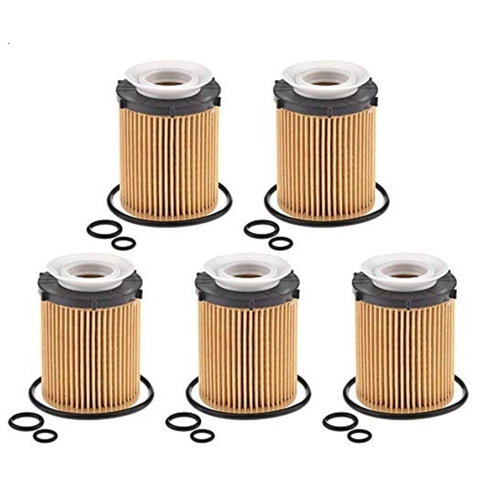 Car oil filter Filtro De Aceite Motor Compatible Con CLA250 I4 2.0L 270.920 2701800109 2701800009 2701840125 (paquete 5)