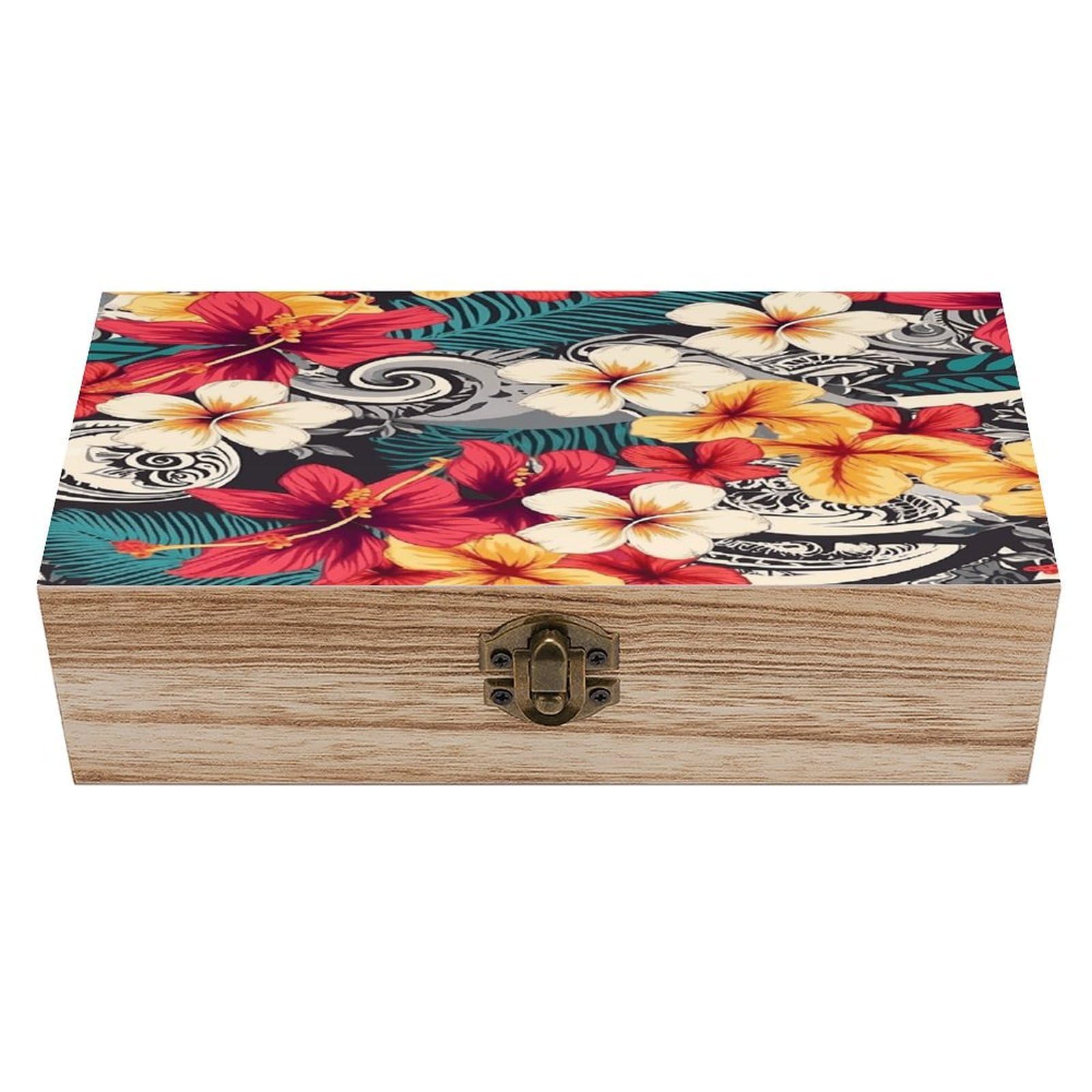 Coffre de rangement bois pour stopper le désordre de vos bijoux et photos anciennes