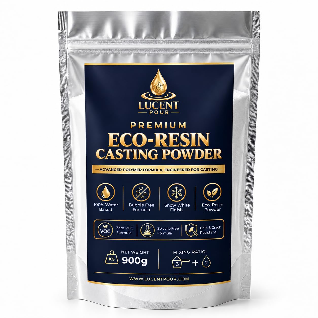 Premium Eco-Resin Casting Powder - Smooth Finish -1