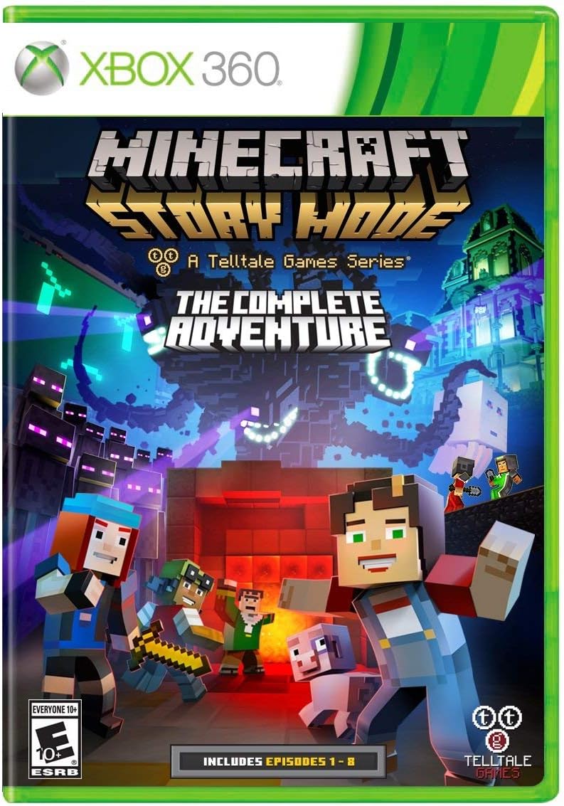 Minecraft: Story Mode- The Complete Adventure - Xbox 360 (Renewed)