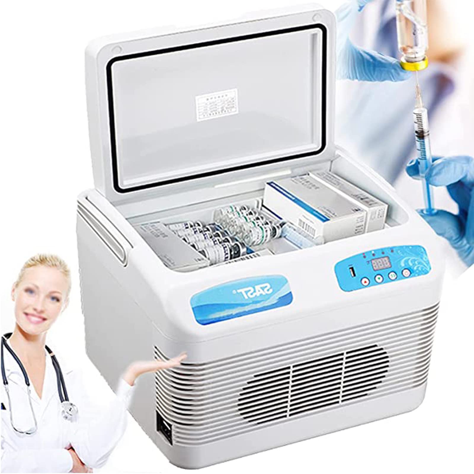 Buy XYEJL 12L Insulin Cooler Refrigerated Box, Portable Medicine