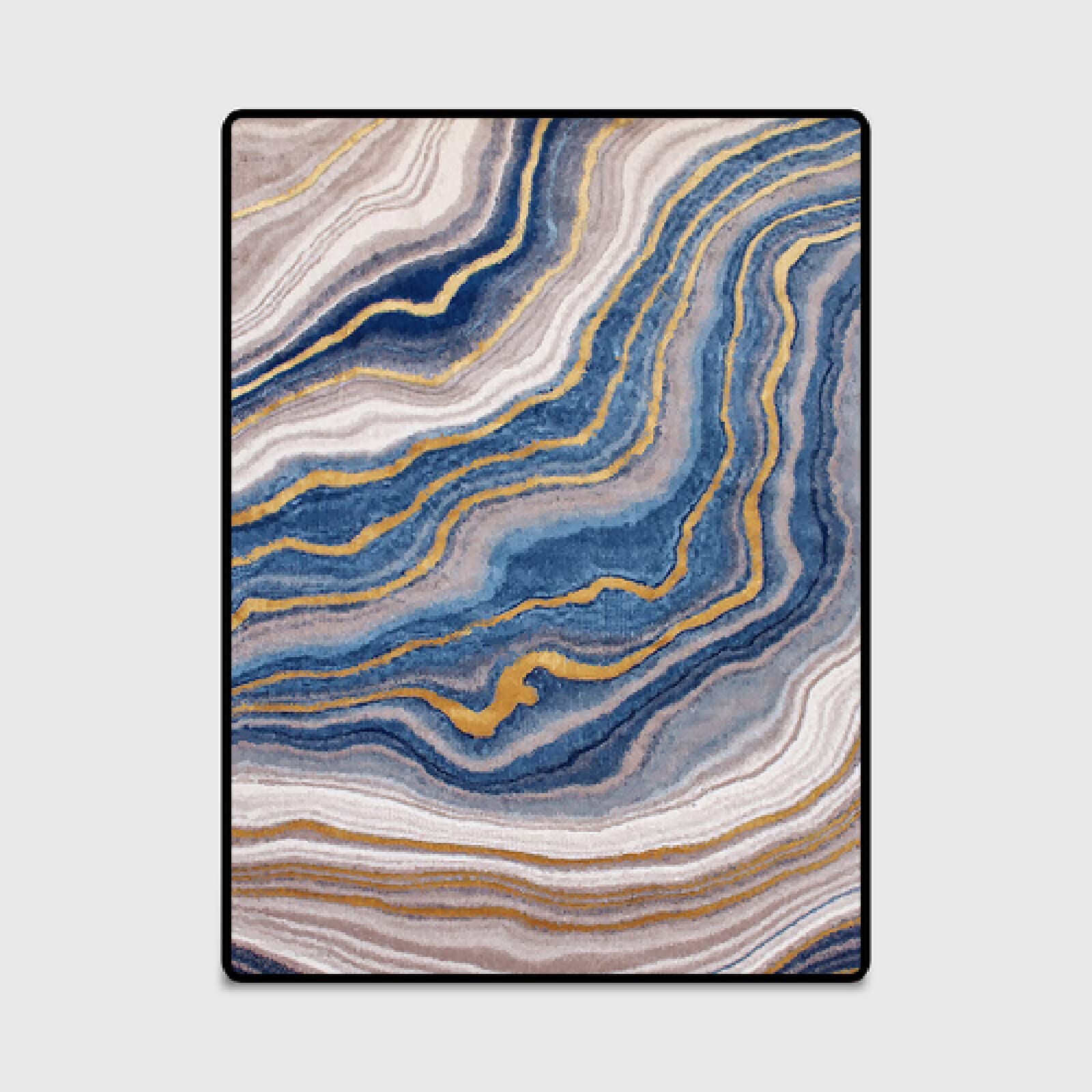 Tapis de salon doux et durable 160x280 cm qui ne glisse pas pour protéger vos sols