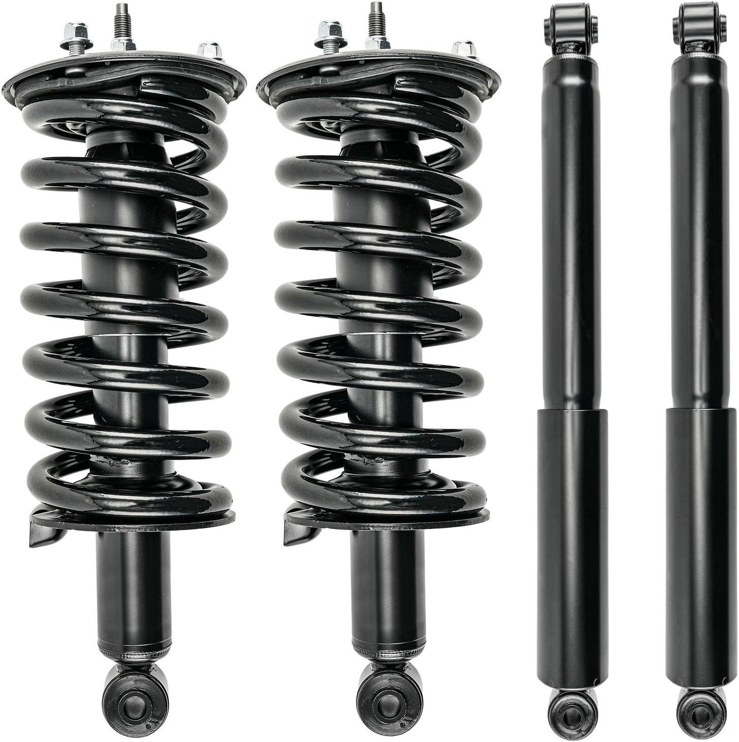 Torchtree Front and Rear Struts and Shocks Complete Assembly Amortiguadores Delanteros for 2004-2015 Nissan TITAN 171358 * 2/37251 * 2