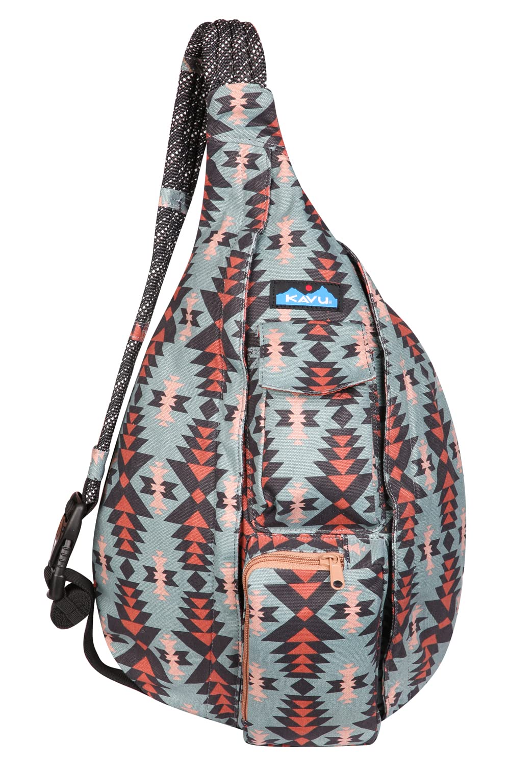 KAVU Original Rope Bag Sling Pack with Adjustable Rope Shoulder Strap