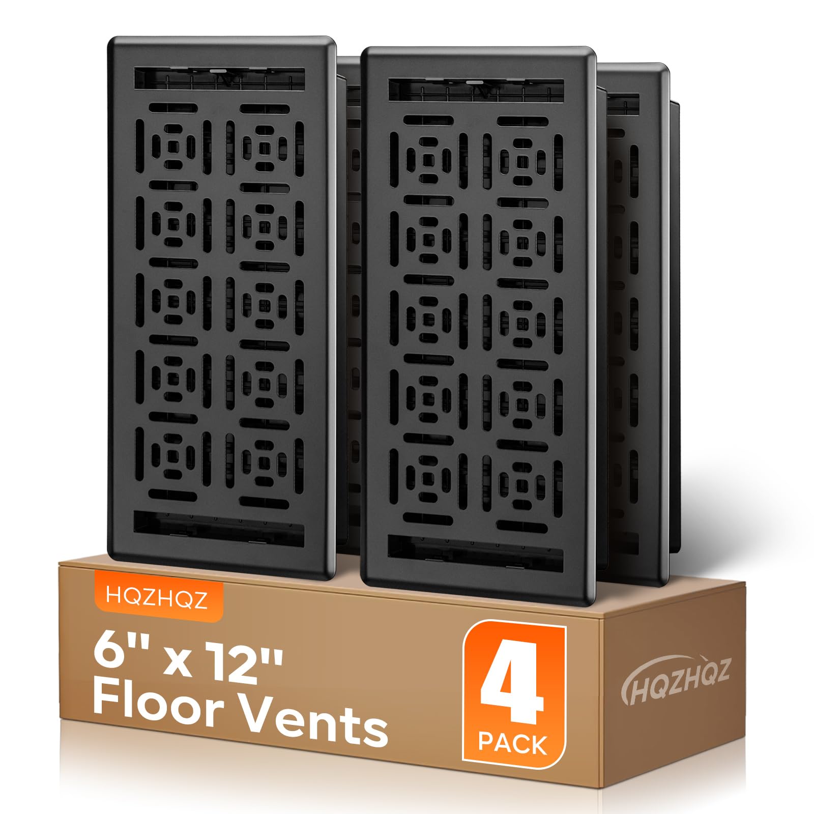 Photo 1 of HQZHQZ Floor Register 6x12 Inch (4 Pack)