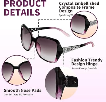 Oversized Sunglasses Womens