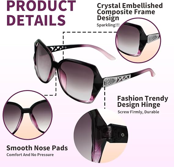 Oversized Sunglasses Womens