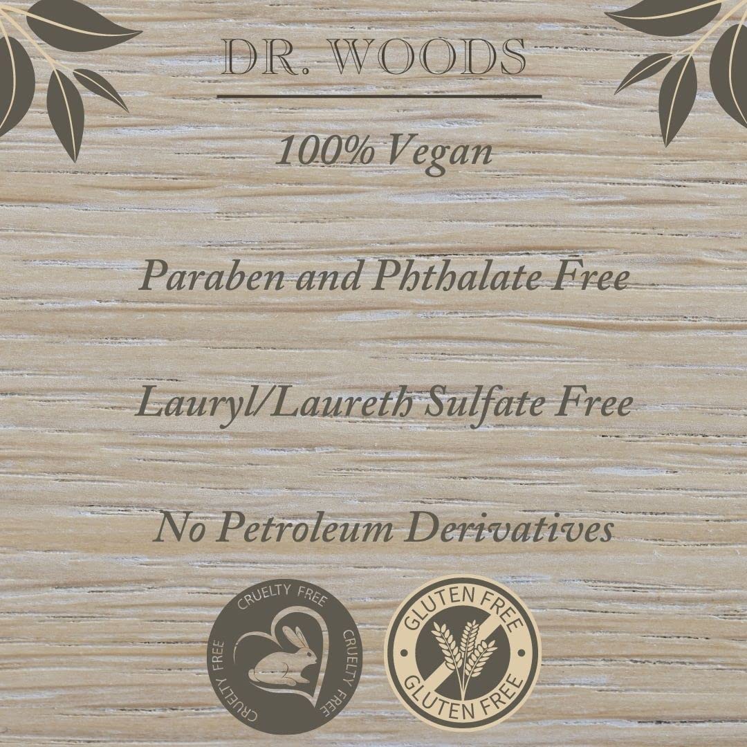 Dr. Woods Latte di cocco Burro di Karitè Sapone, 5,25 once (confezione da 6)