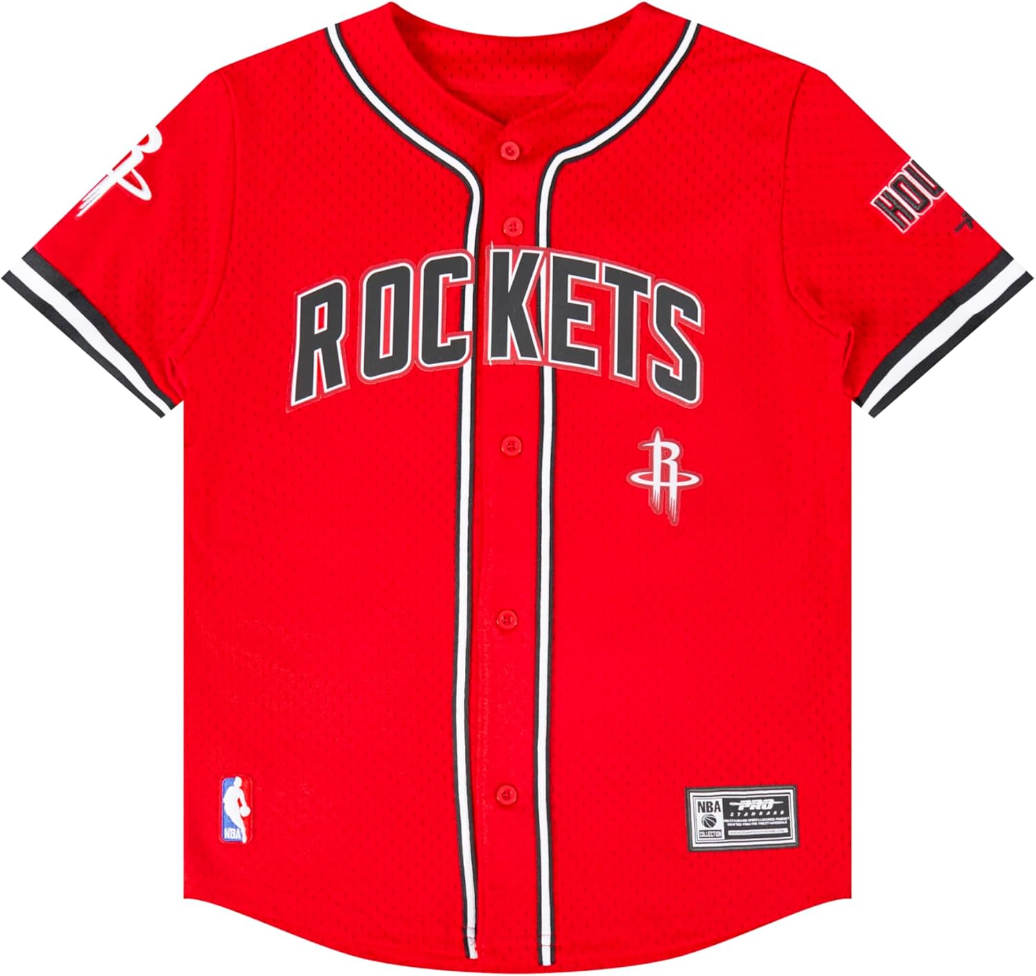 Big Boys NBA Mesh Button Down Top