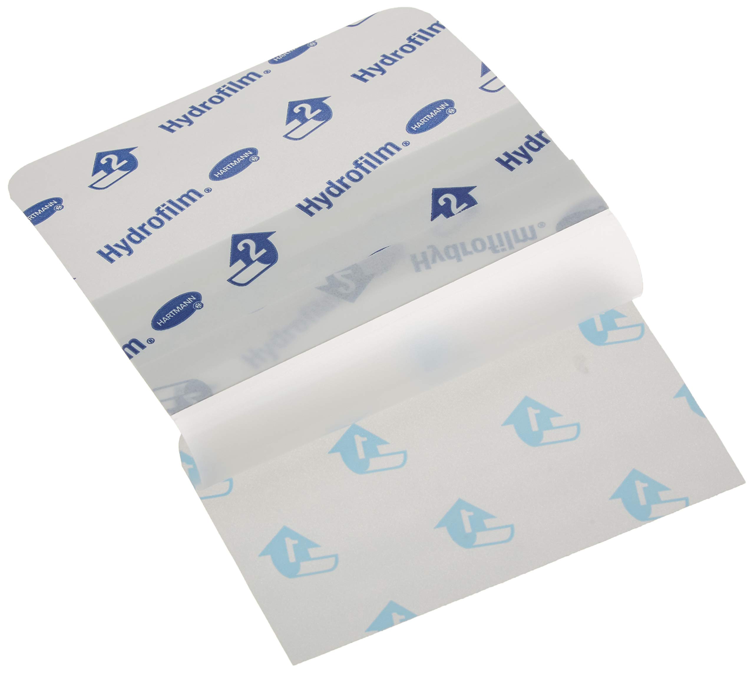 Hartmann 67987 Hydrofilm Transparent Film Dressing, Rectangle, 4" Width, 5" Length, Pack of 100