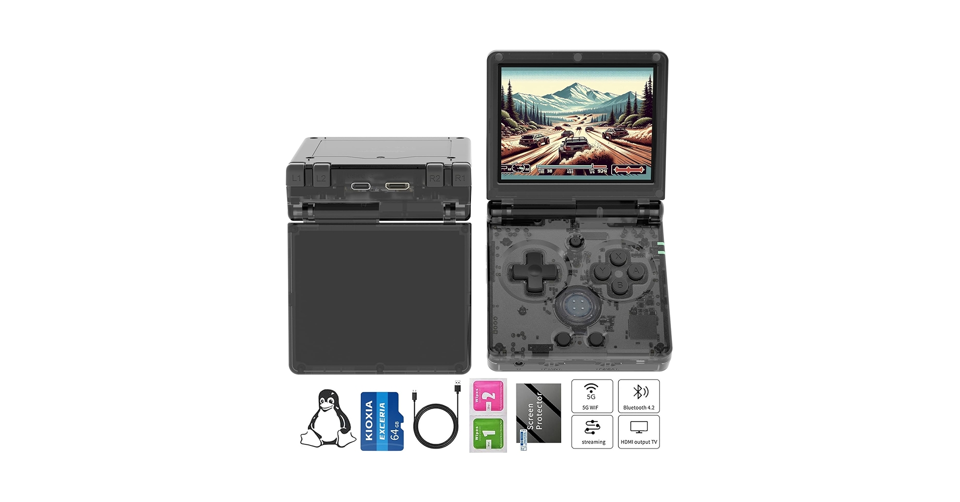Amazon.com: RG35XXSP Handheld Game Console RG35XX SP