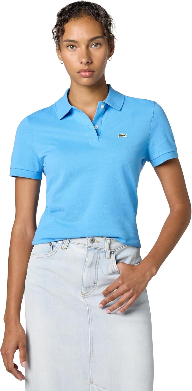 Lacoste Women's Classic Fit Short Sleeve Petit Piqué Polo