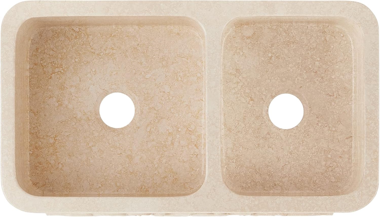 Signature Hardware 484605 Finbrook 36" Rectangular Marble Farmhouse Bathroom Sink