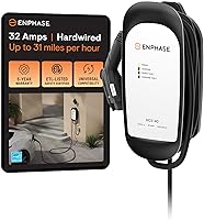 Vista 10 de ClipperCreek HCS-40P, 240V, 32A, Estación de carga de EV, con enchufe 14-50, cable de 25 pies, seguridad certificada, hecho en América