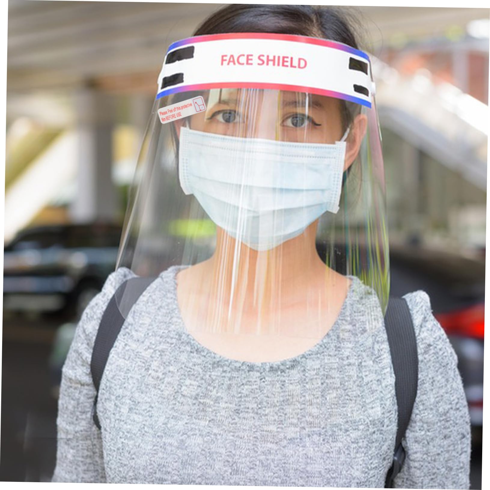 TOPBATHY 3000 Pièces Autocollants de Film Protecteur à Retirer de Stickers Adhésifs Auto Collants pour Enlever les Films de Protection Étiquettes de Guide de Retrait Faciles à Utiliser