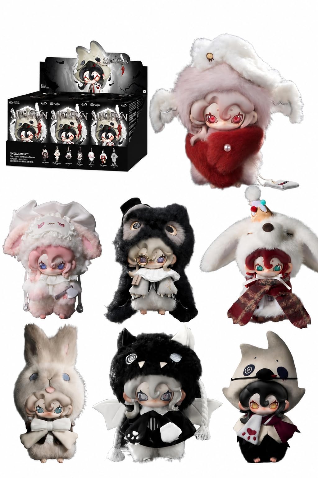 Amazon.co.jp: Moonin 闇に包まれた夜シリーズ ぬいぐるみブラインド