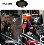 Cell Phone Filter Lens Kit, 37mm Close-Up+4, CPL Filter, ND2-400 Filter, Star Lens-6 Point with Lens Clip Cell Phone Lens Accessory Kit for Smartphone Camera