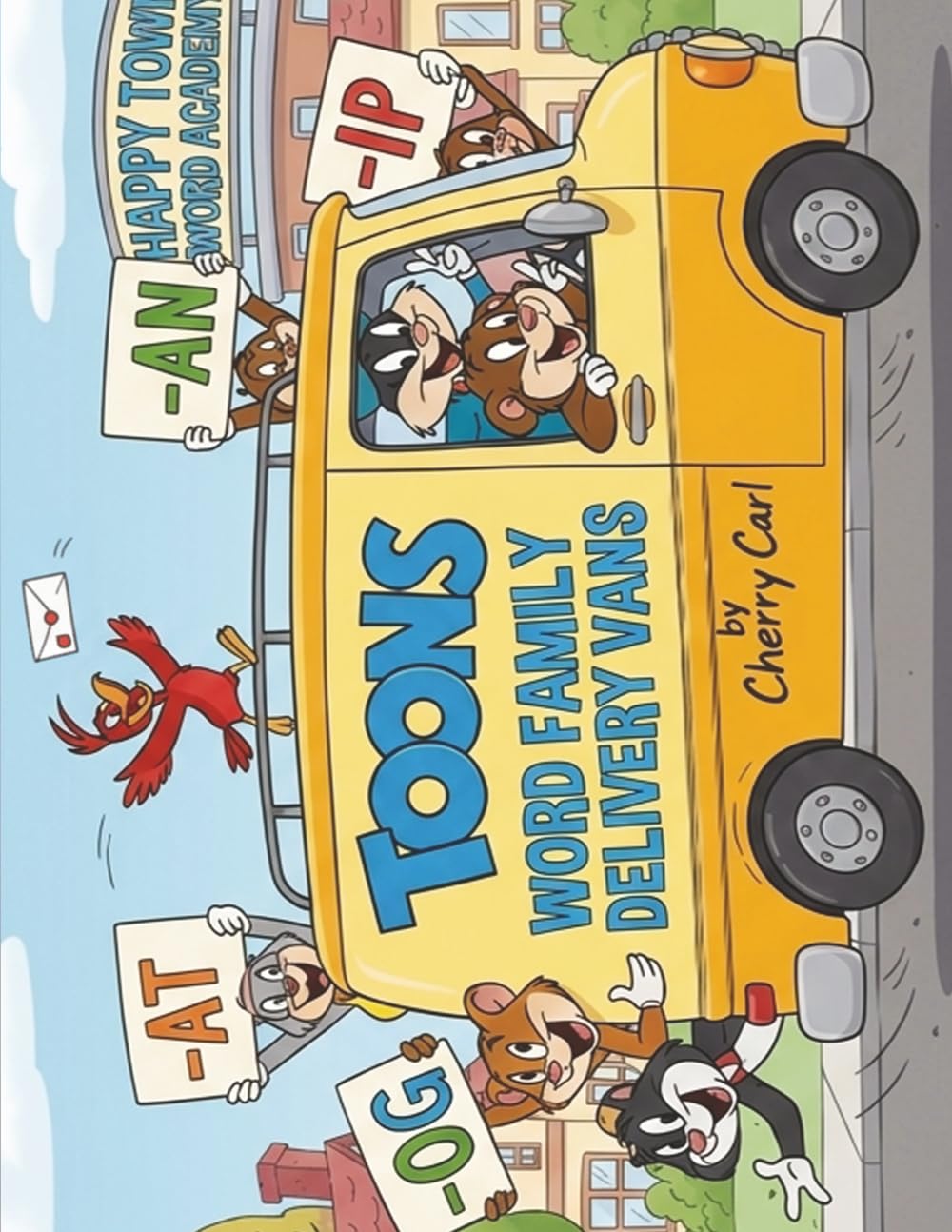 Toons Word Family Delivery Van