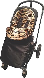 Animal Print acolchado saco/Cosy Toes Compatible con Uppababy Vista/Cruz/G-Luxe tigre