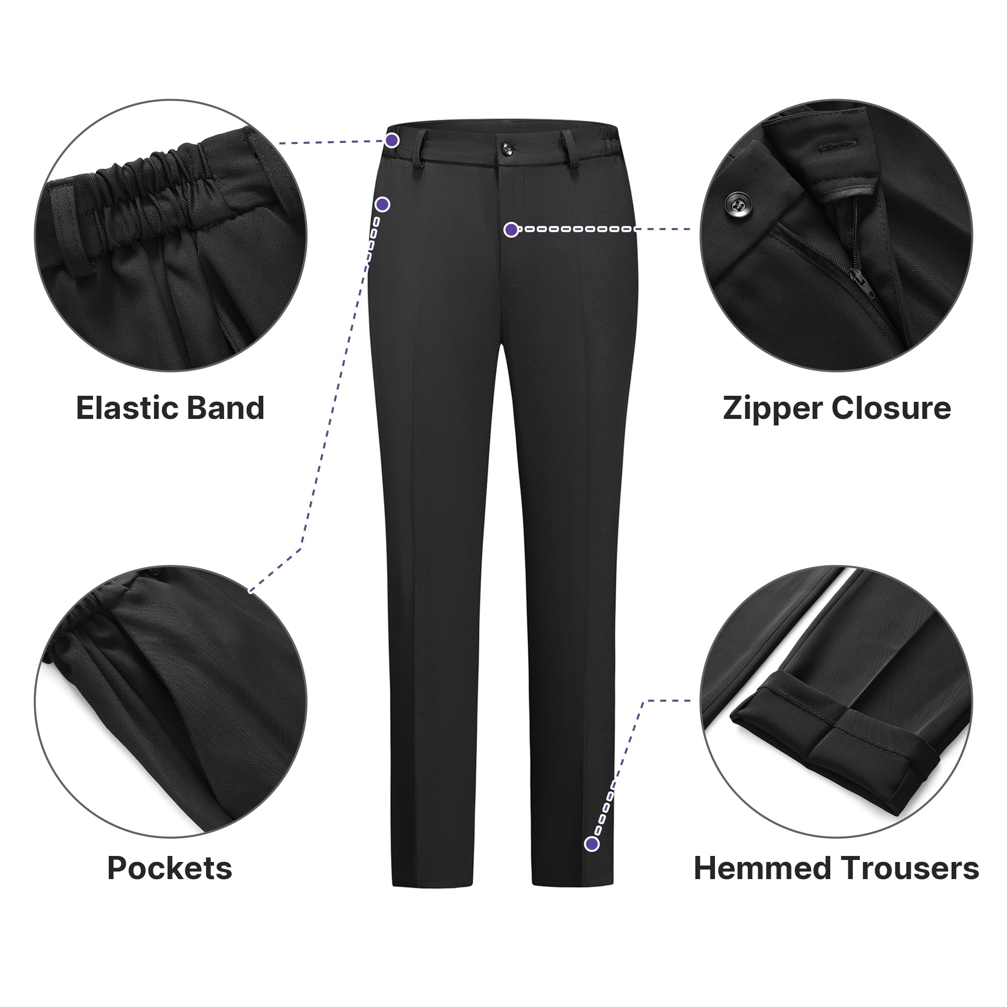 Abiti da lavoro da donna per lavoro professionale 2 pezzi slim fit abiti per le donne