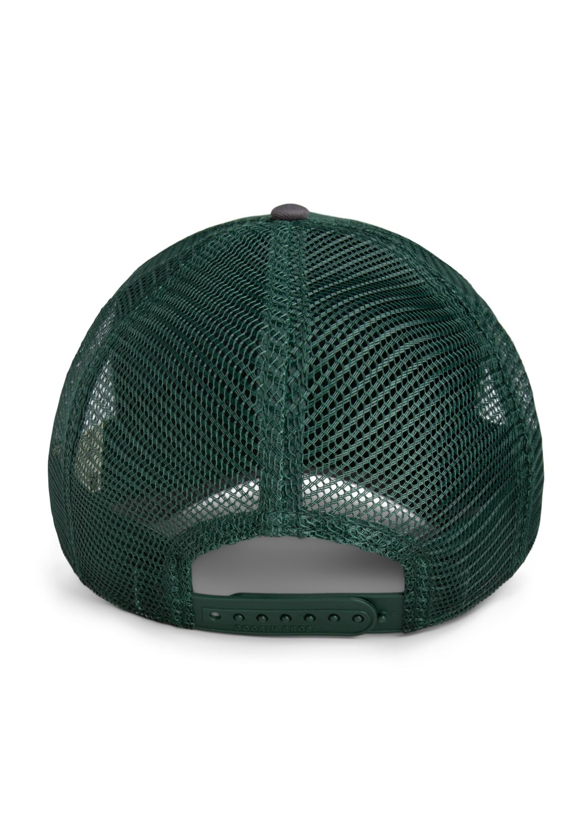 Goorin Bros. Casquette Trucker - Deux tons - Buffalo Guard Oil - Vert foncé et gris - Taille unique