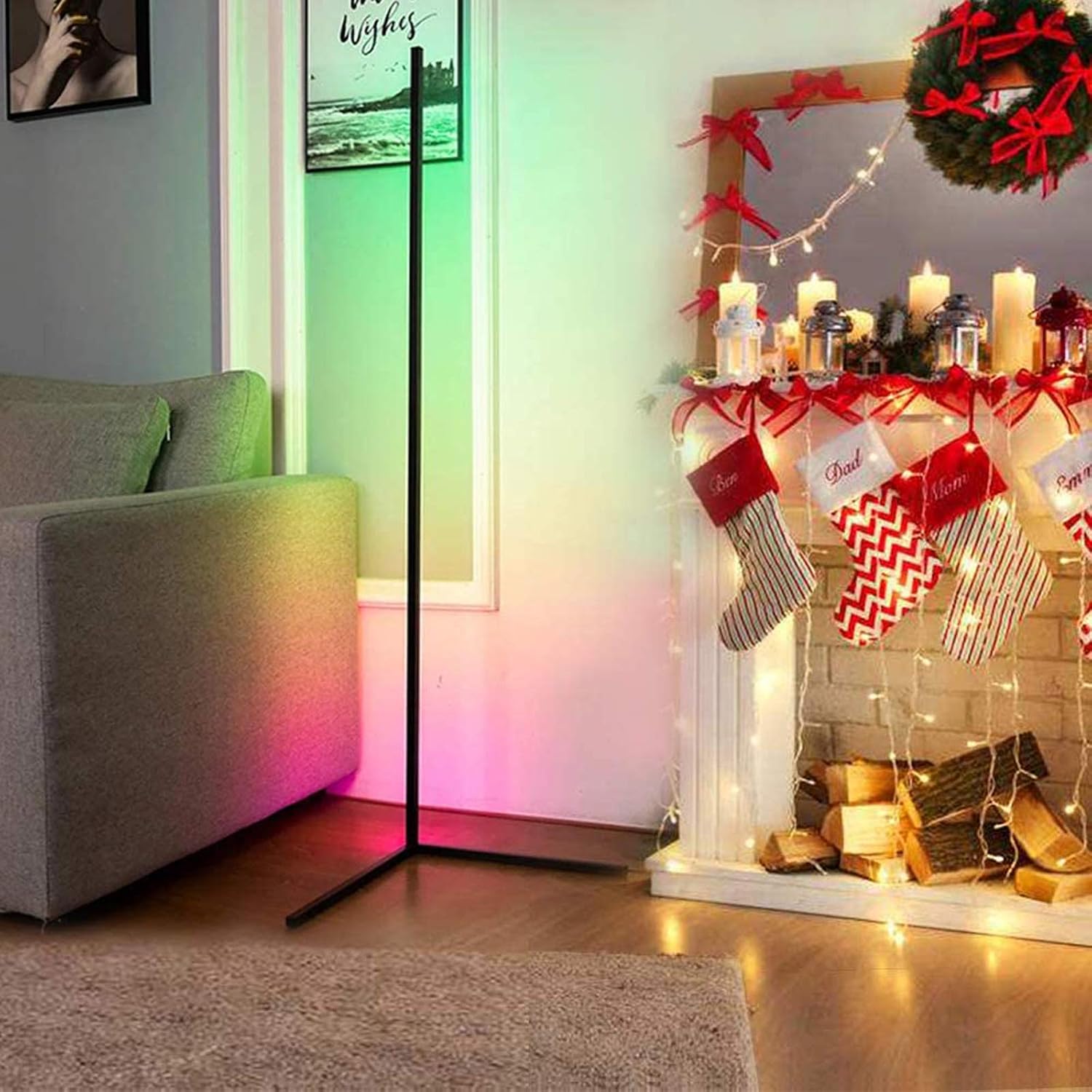 bebebao LED Falling Rain Lights(Without Plug Included), Meteor Shower Rain Light(11.8 inch 8 Tube) Waterproof Snow Falling Drop Light for Garden Party Wedding Festival Tree etc (White)