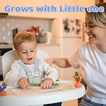 High Chair Straps Replacement Compatible with Graco Highchairs, Replacement Harness Straps for Most 5 Point High Chairs, Adjustable Universal High Chair Belt