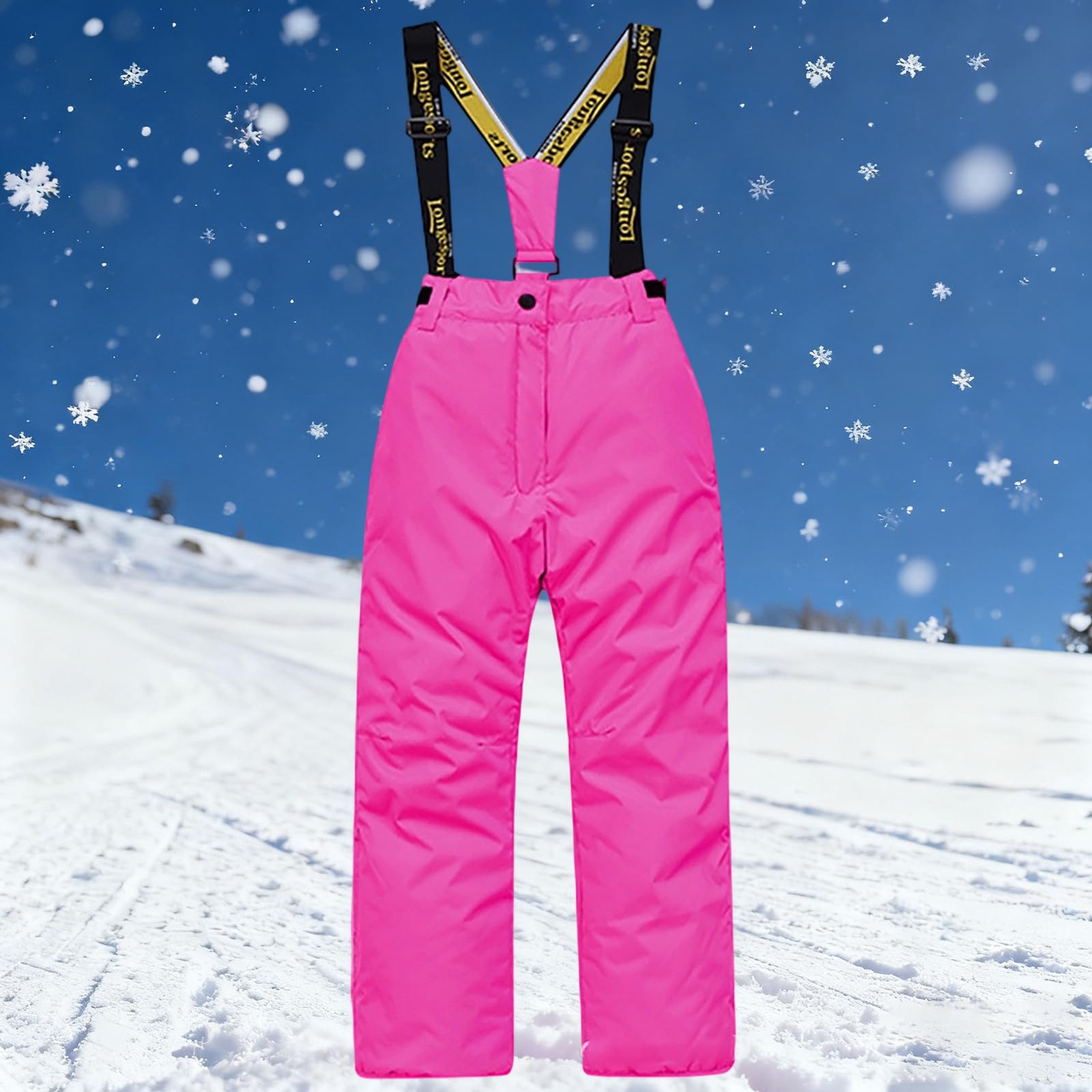 Skihose Kinder 2026 Jungen Mädchen kurzgröße Wasserdicht Winter Softshellhose Snowboardhose Outdoor Winddicht Warme Trekkinghose