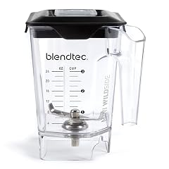 Blendtec Mini WildSide 46 oz Five Sided Personalized Blender Jar Vented Latching Lid BPA-free Clear