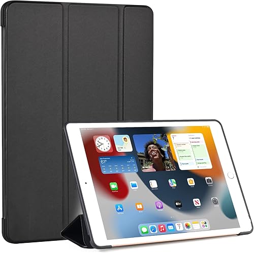 RUBAN Funda para iPad de 9.7 pulgadas 6 5 generación, Air 2Air 1 2018 2017  Funda inteligente ultradelgada y ligera con antiarañazos,