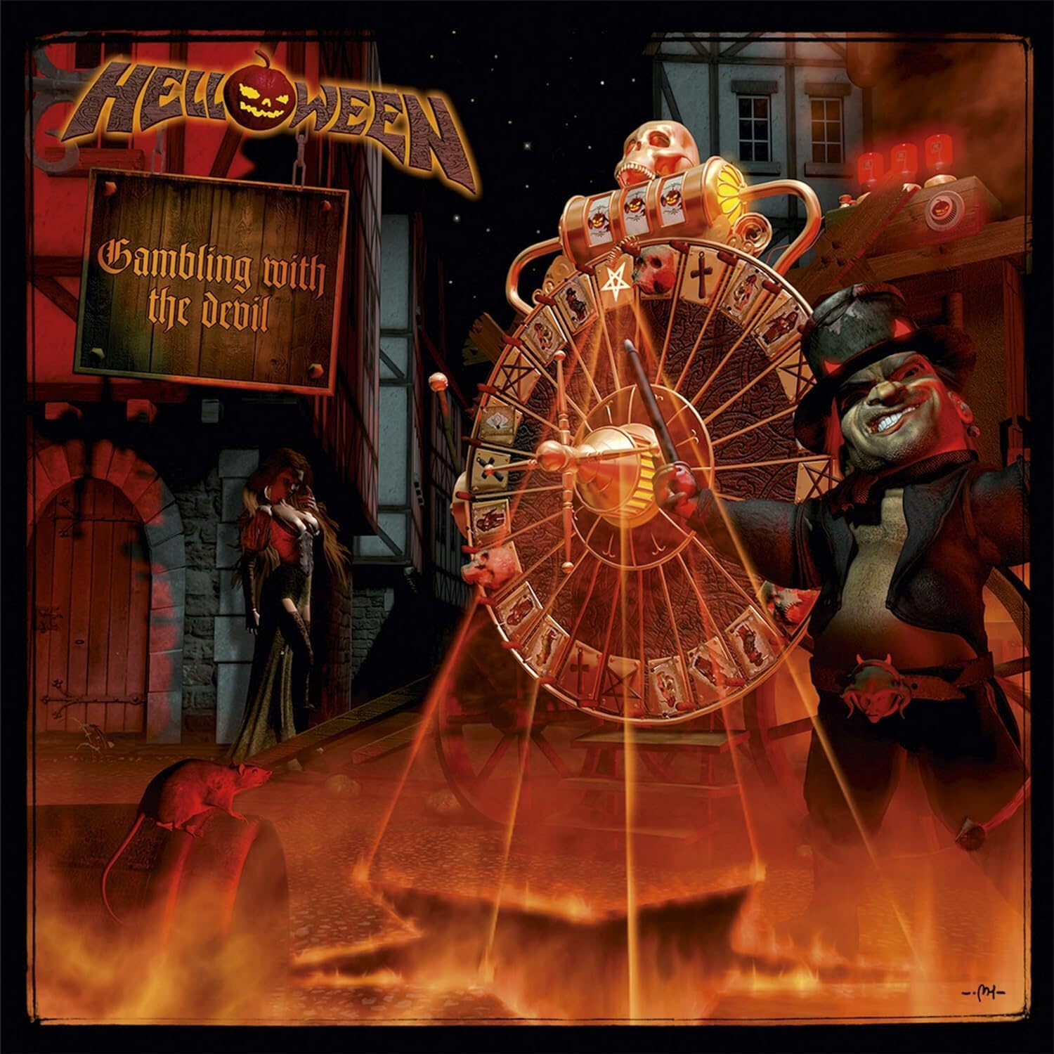Gambling With The Devil (red opaque/ orange/ black marbled vinyl) [VINYL]
