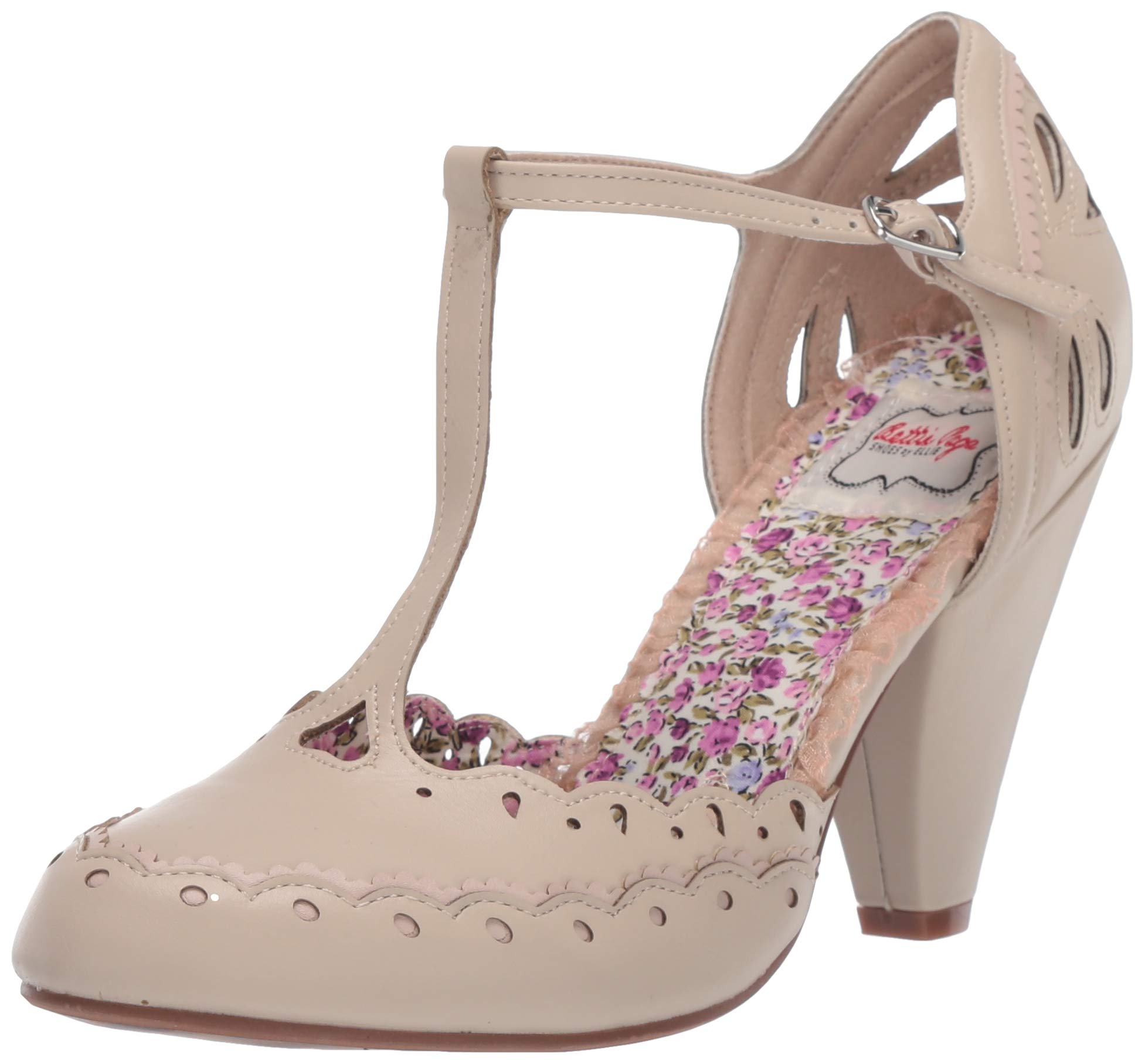 Bettie Page Women's BP403-Birdie Pump - Vintage Retro Style Heels