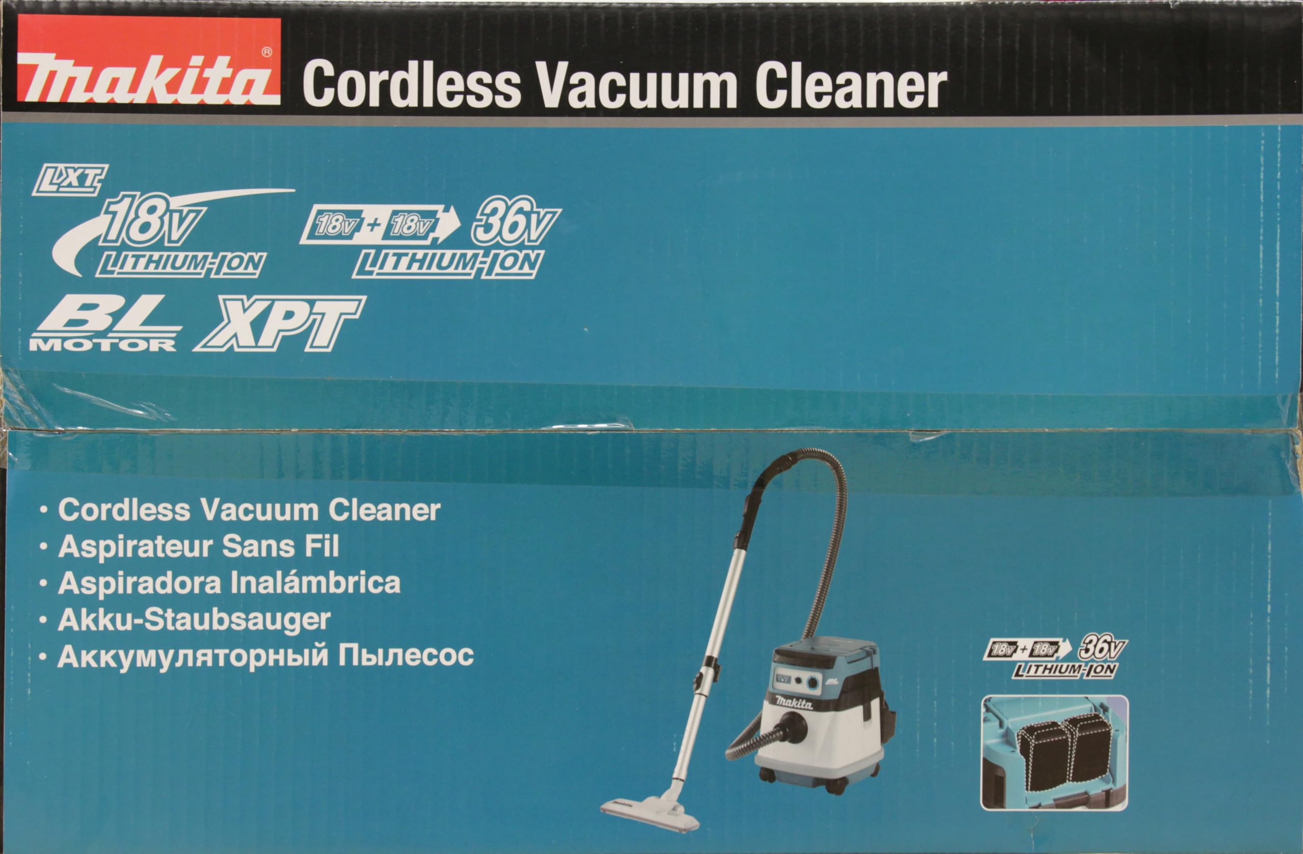 Makita Aspirateur 36v 2 x 18v li-ion makita sans batterie - dvc865lzx3