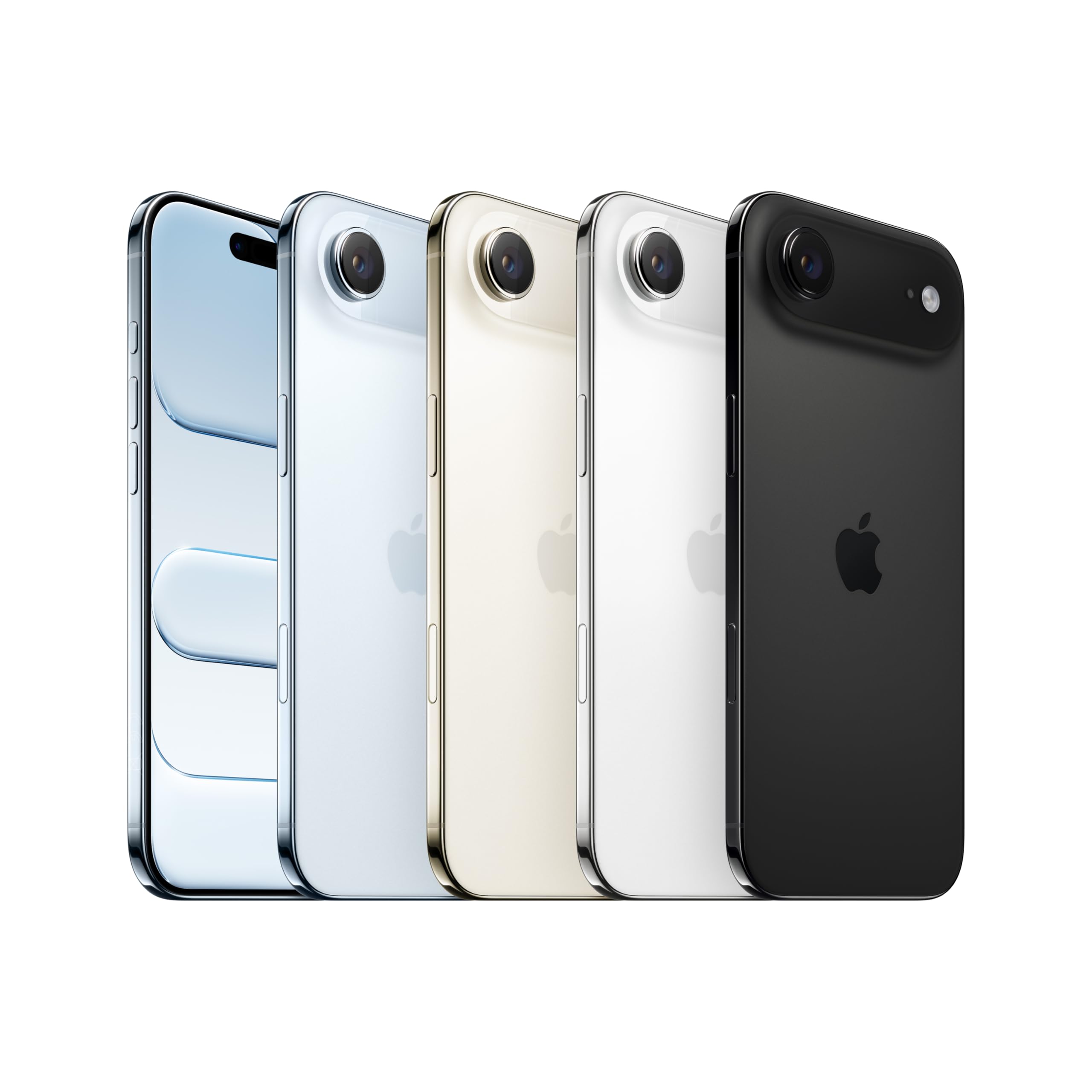 Apple iPhone Air 256 GB: l’iPhone più sottile di sempre, display 6,5" con ProMotion fino a 120Hz, potente chip A19 Pro, fotocamera frontale Center Stage, eSim; Nero siderale
