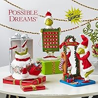 Vista 7 de Department 56 Possible Dreams Dr. Seuss Grinch - Figura de espejo de 12.5 pulgadas, multicolor