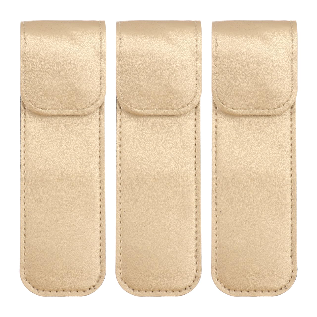 Pince à épiler les cils et son étui protection cuir PU
