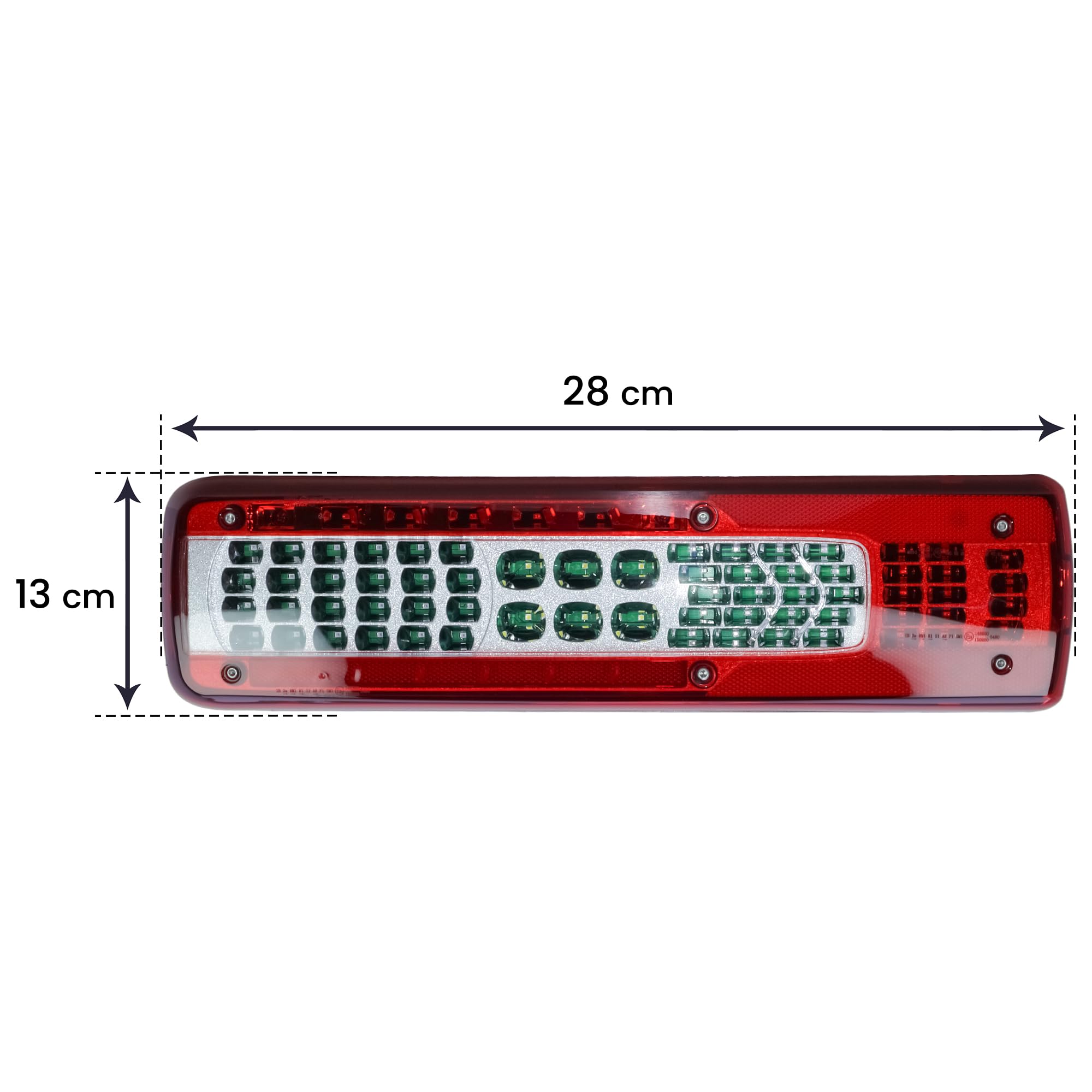 Fanal trasero derecho LED, 24 V, luz trasera larga, para camiones VOLVO FH FM FL FE Renault Modelos T K D C