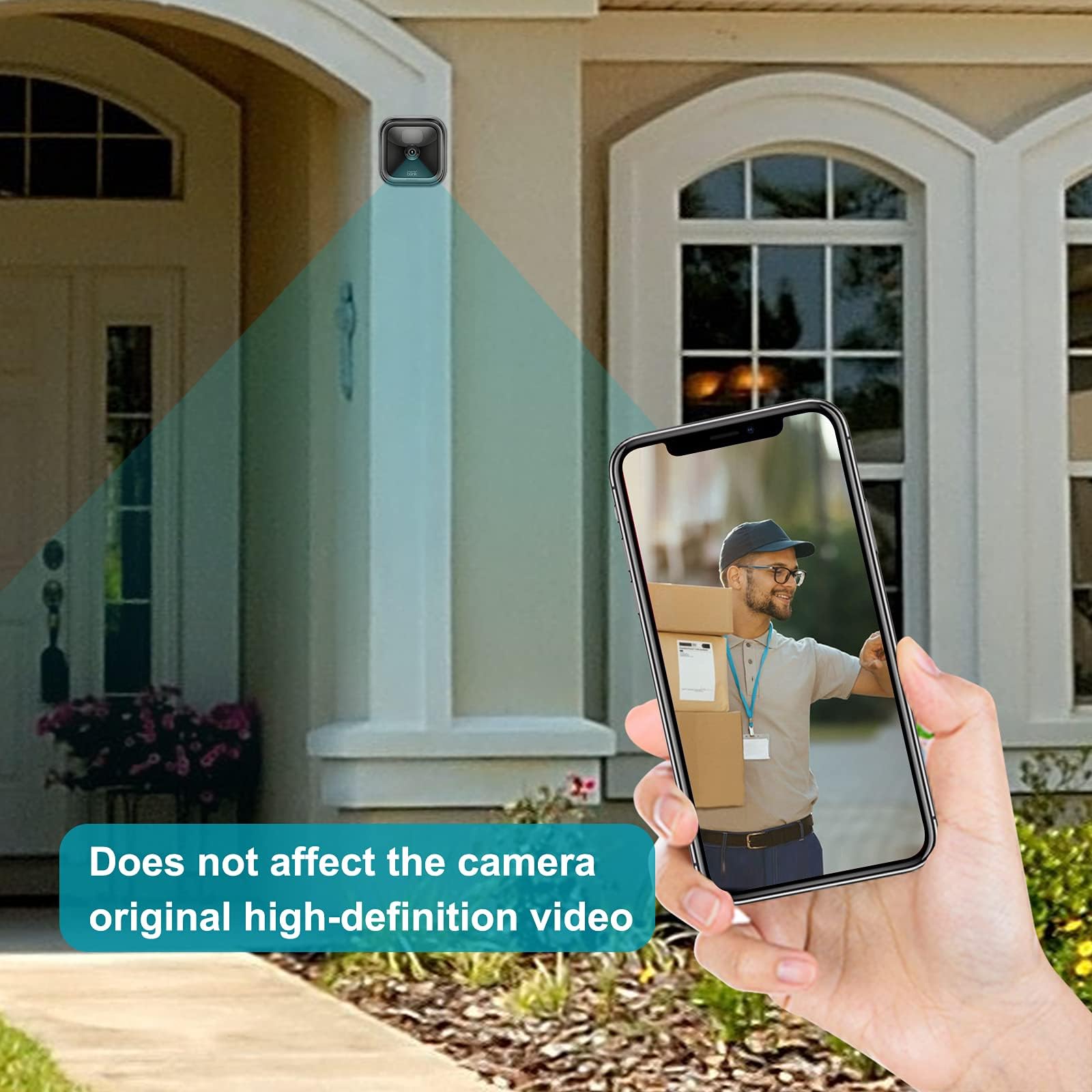 Protezione Antipioggia Per Blink Camera - Set Da 3, Silicone, UV E Acqua Resistente - Foto 6