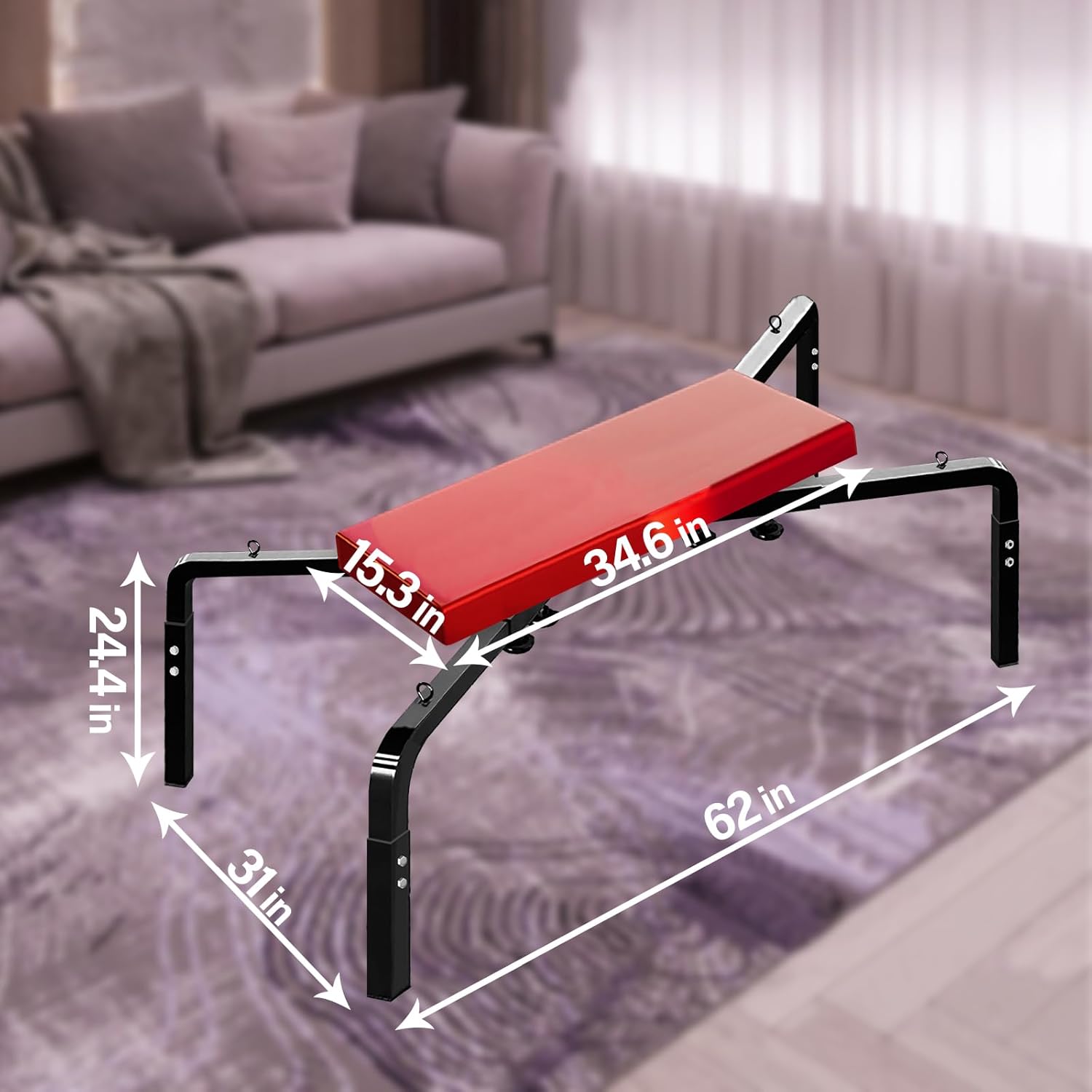 Adjustable Benches for Adults,Heavy Duty Bed Chair for Couple Games,idea for Living Room,Bedroom and Outside