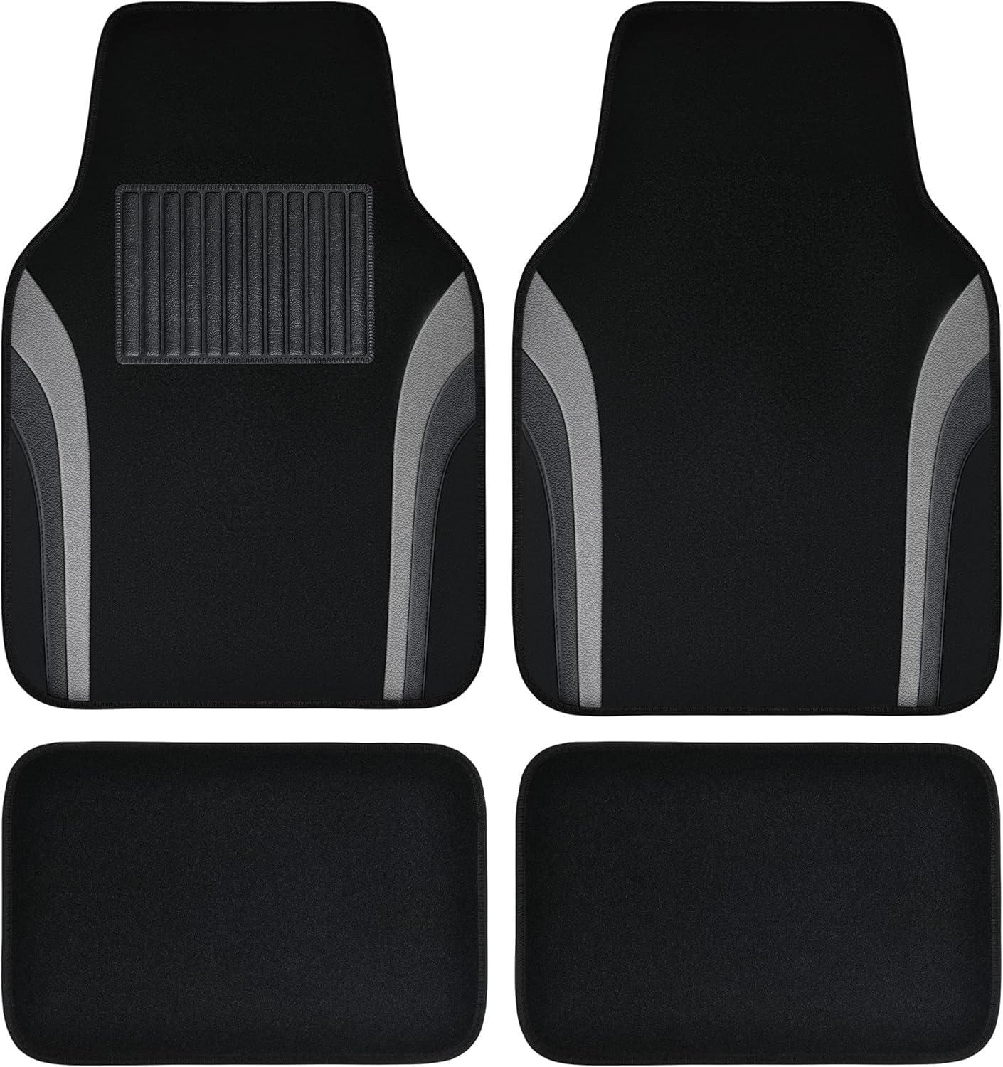 Tryagat 4 Pcs Car Floor Mats for Nissan X-Trail T33 Qashqai J12 Ariya e-Power 2024, Velvet Carpets Auto Interior Protectors Waterproof Non-Slip Durable