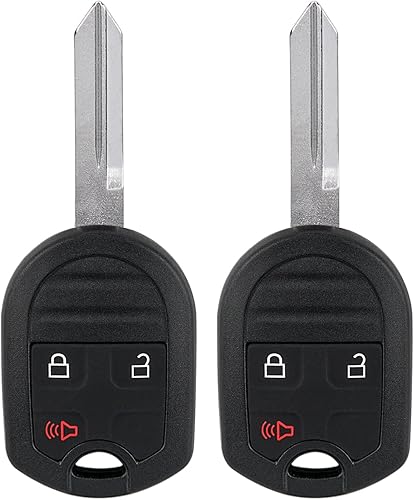 Miniatura 1 de Llavero de repuesto compatible con Ford F-150 F-250 F-350 F-450 Flex 2009-2017 Explorer 2001-2015 Escape Ranger 2001-2011 Fusion Econoline Mercury