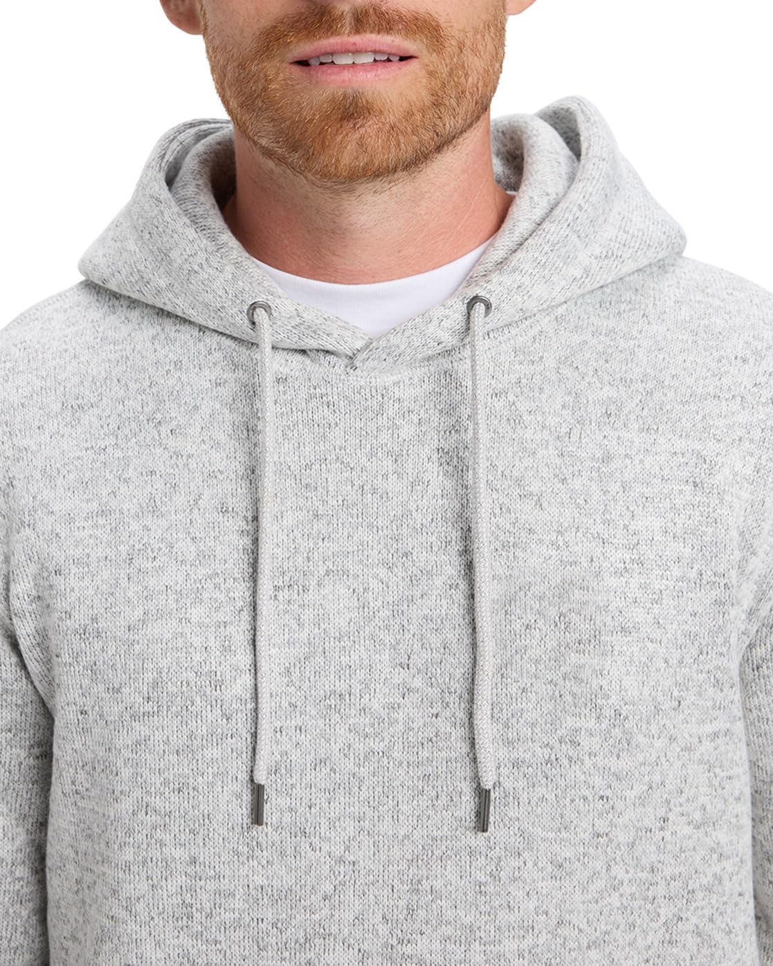 Quiksilver Bluza polarowa Keller z kapturem szara L