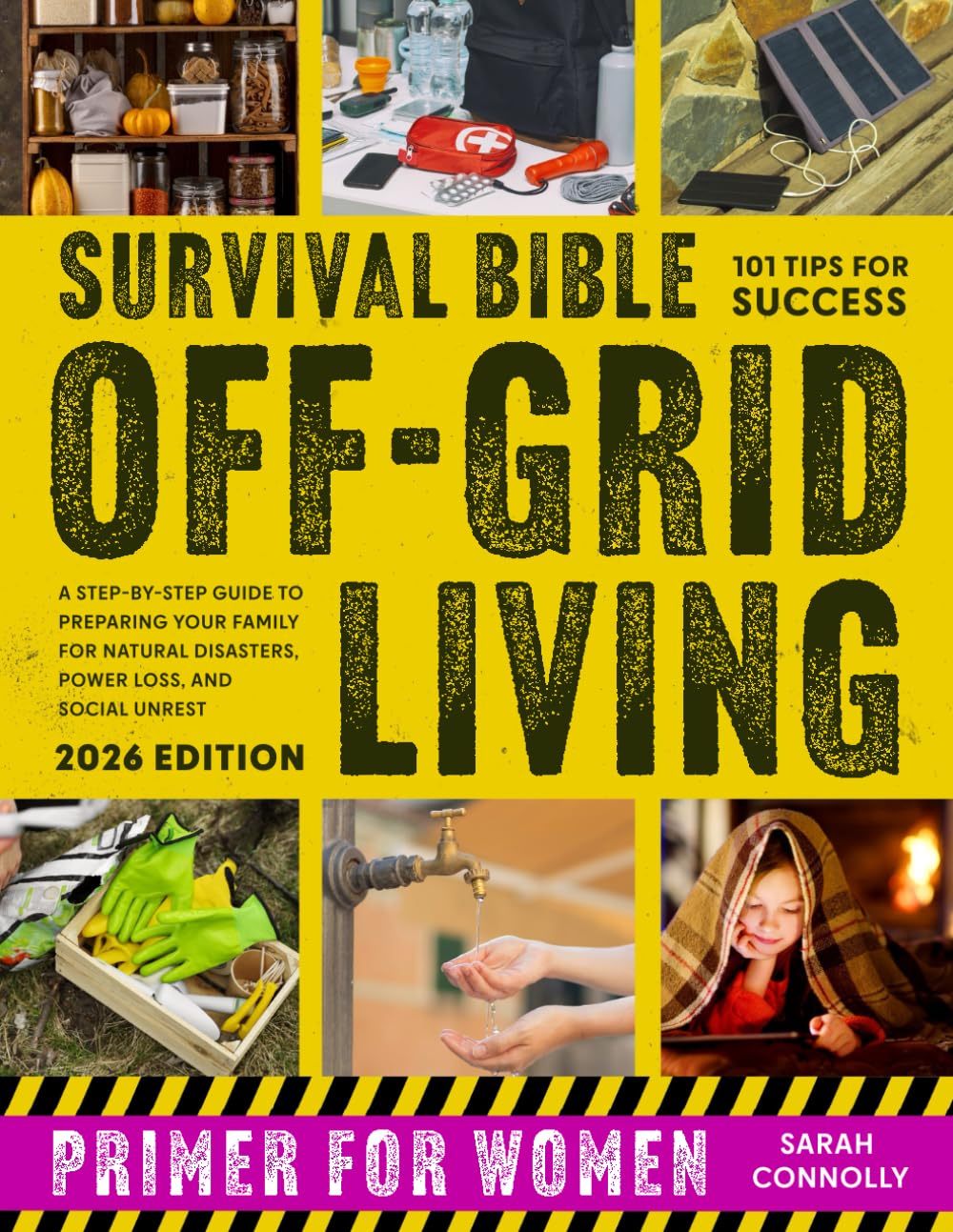 Survival Bible Off-Grid Living Primer for Women: A Step-by-Step Guide to Preparing Your Family for Natural Disasters, Power Loss, and Social Unrest (Off-Grid Survival Primer for Women)      Paperback – July 27, 2025