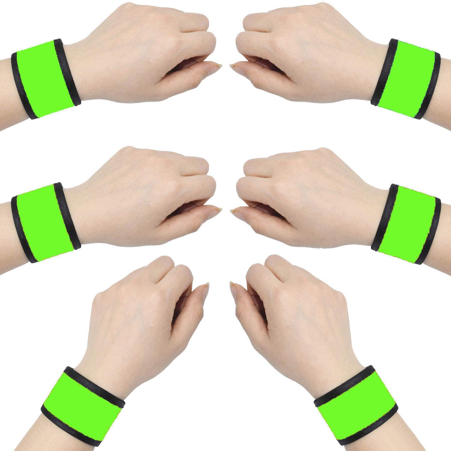 Bracelet Lumineux LED Pour Jogging Et Running | 7 Couleurs, étanche IPX4, Rechargeable USB, Ajustable 22-40 Cm