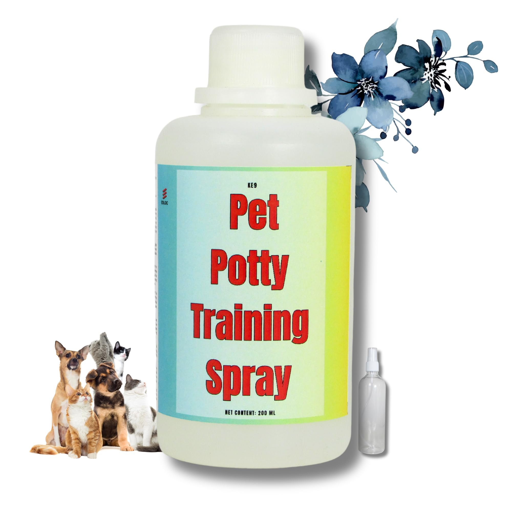 ESLOC Pet Potty Training Spray - Effective Dog And Cat Urine Stain Remover And Odor Cleaner With Enzymatic Formula (B0CJ59QKST) Amazon Price History, Amazon Price Tracker