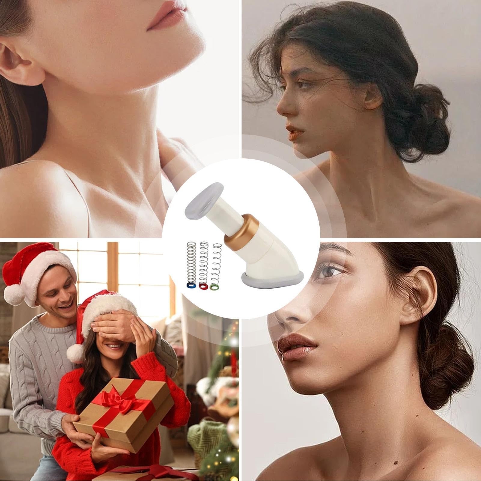 Neckline Slimmer Device | | Facial Neck Line Exerciser,Necks Tightening Device | Head Toner Devices, Facial And Neck Massage For Firming And Lifting